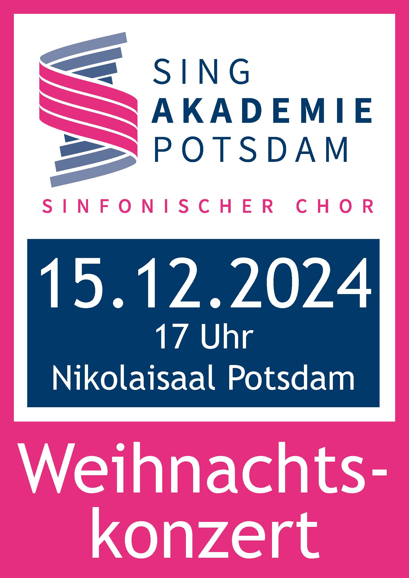 Singakademie Potsdam | Konzerte des Sinfonischen Chores