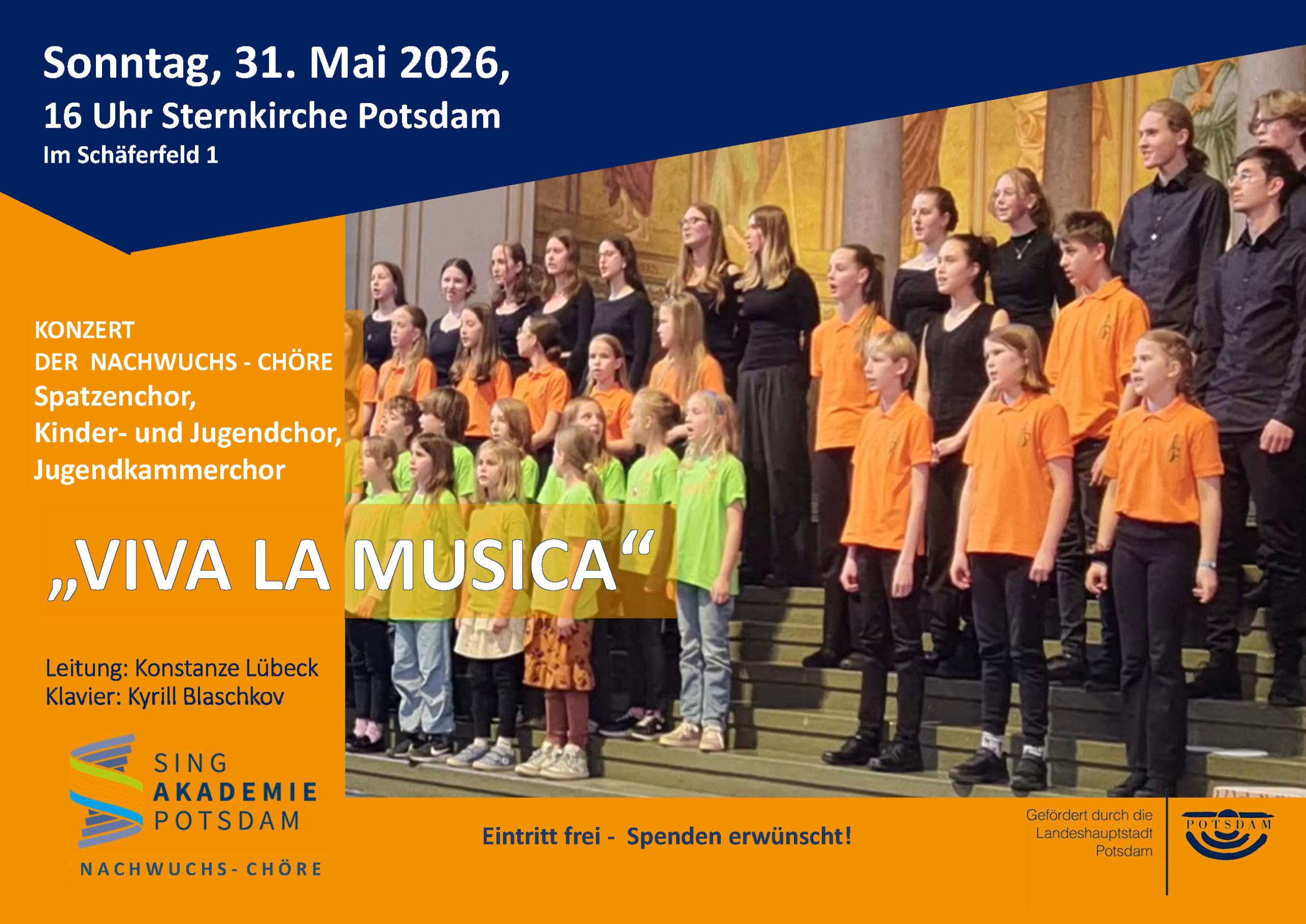 Singakademie Potsdam | Konzerte der Nachwuchs-Chöre