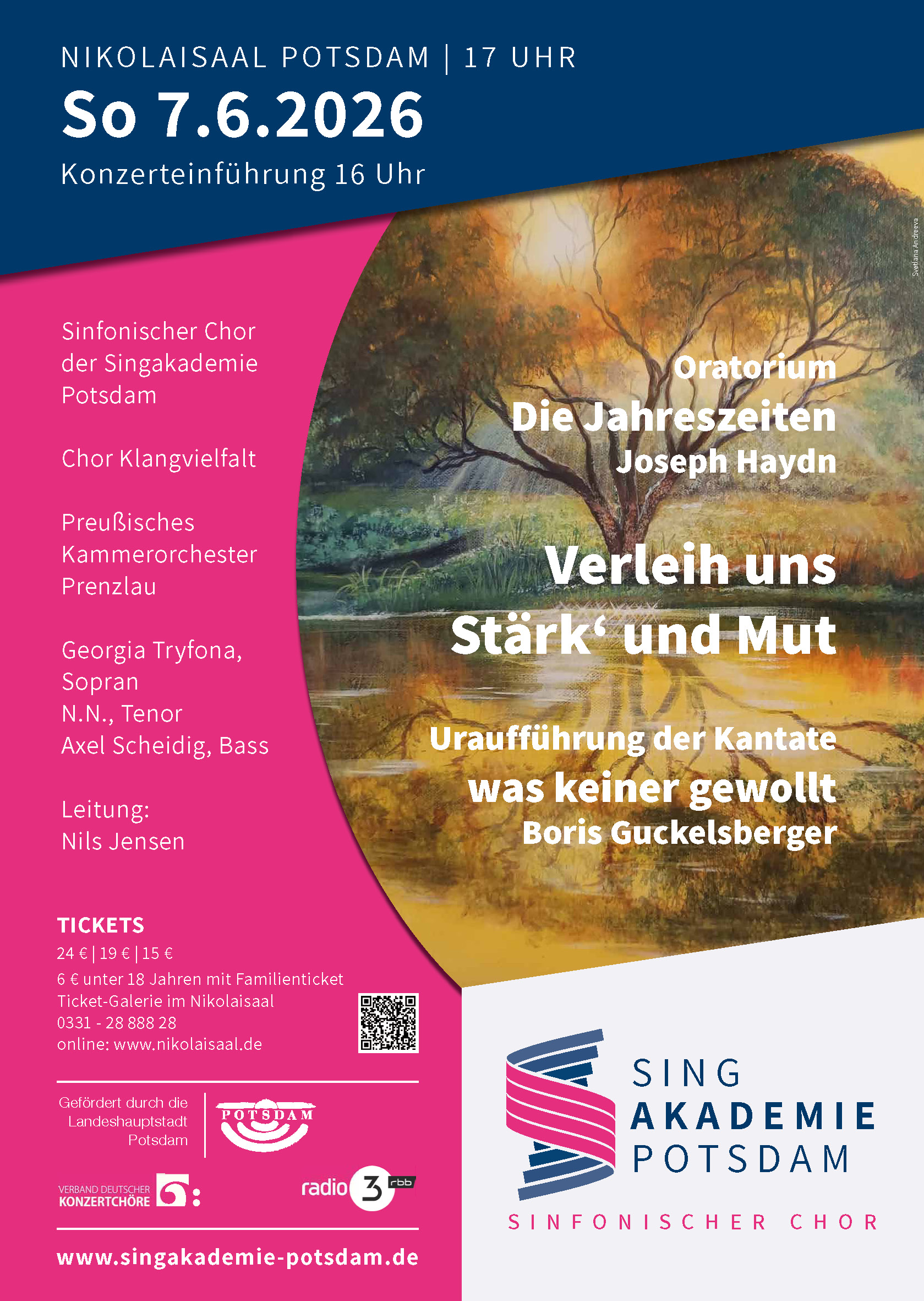 Singakademie Potsdam | Konzerte des Sinfonischen Chores