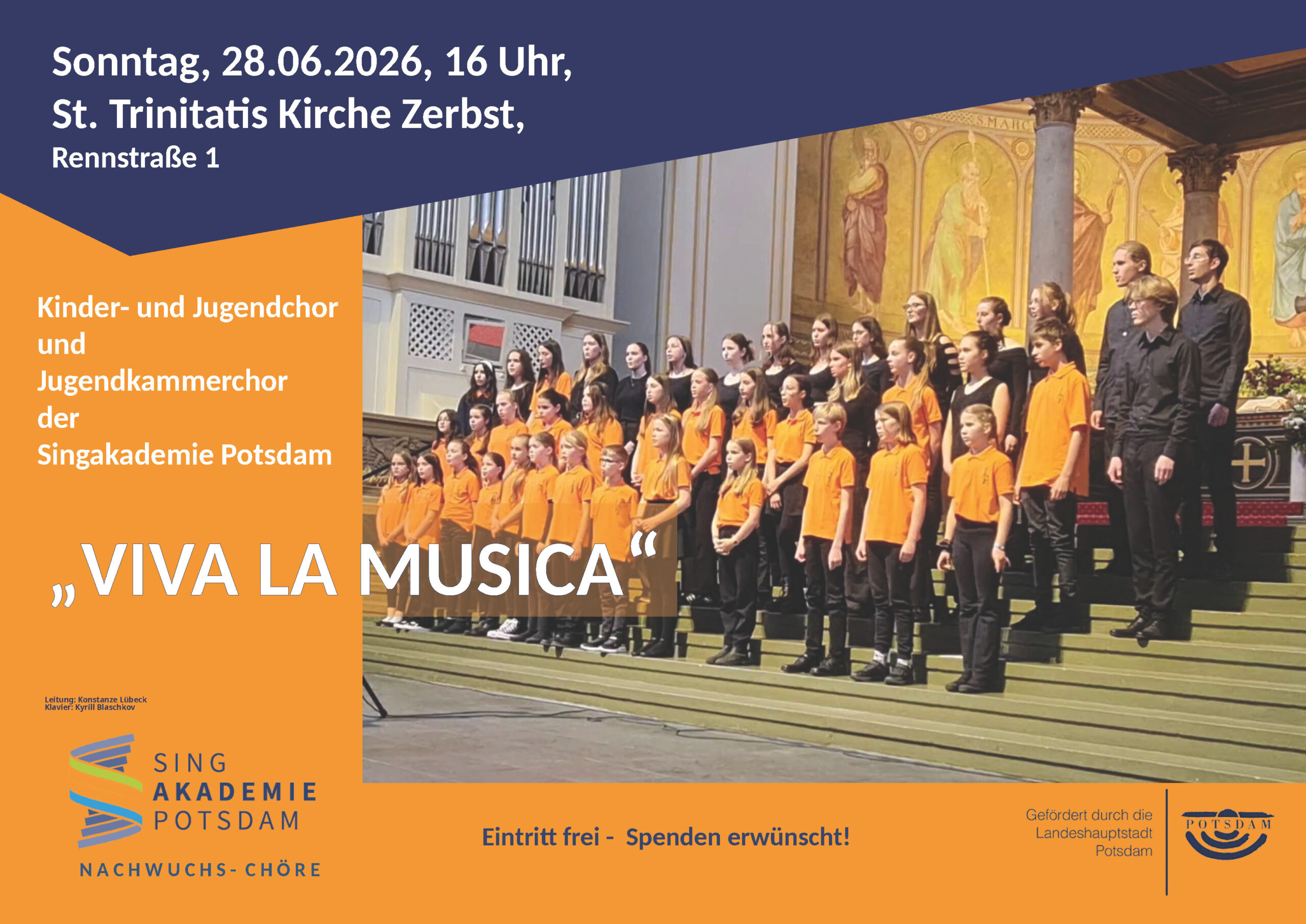 Singakademie Potsdam | Konzerte der Nachwuchs-Chöre